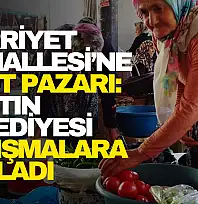 Hürriyet Mahallesi'ne Modern Semt Pazarı