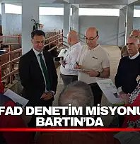 IFAD Denetim Misyonu Bartın'da