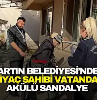 İhtiyaç Sahibi Vatandaşa Akülü Sandalye