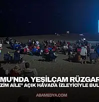 İnkumu'nda Yeşilçam Rüzgarı Esti