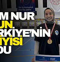 İrem Nur Uzun Türkiye'nin En İyisi Oldu