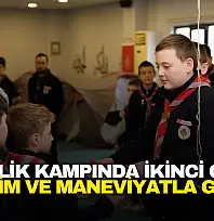 İzcilik kampında ikinci gün