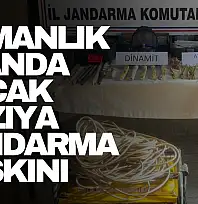Kaçak Kazıya Jandarma Baskını