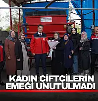 Kadın Çiftçilerin Emeği Unutulmadı