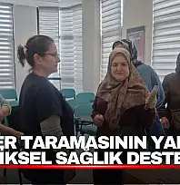 Kanser Taramasına Gelen Kadınlara Ücretsiz Fizyoterapi Desteği