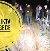 Karaçay Mezarlığı'nda nefesler tutuldu