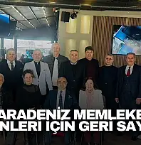 Karadeniz Memleket Günleri İçin Geri Sayım