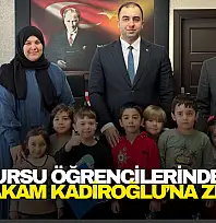 Kaymakam Kadiroğlu'na Anlamlı Ziyaret