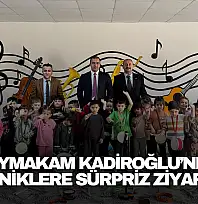 Kaymakam Kadiroğlu'ndan Miniklere Sürpriz Ziyaret