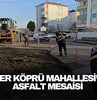 Kemer Köprü Mahallesi'nde Asfalt Mesaisi