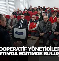 Kooperatif Yöneticileri Bartın'da Eğitimde Buluştu