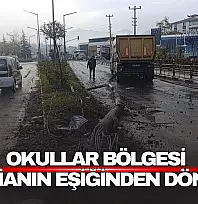 Kozcağız'da Kaza! Facianın Eşiğinden Döndü...