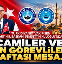 Kuloğlu: 'Din Görevlilerimizin Yanındayız'