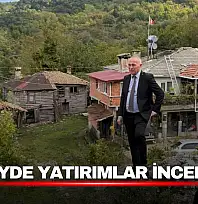 Kurucaşile'de 5 Köyde Yatırımlar İncelendi