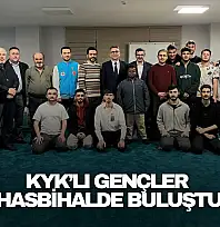KYK'lı Gençler Hasbihalde Buluştu