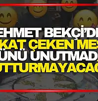 Mehmet Bekçi'den dikkat çeken mesaj: 'Dünü unutmadık, unutturmayacağız!'