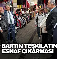 MHP Bartın Teşkilatından Esnaf Çıkarması