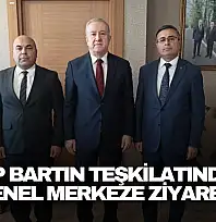 MHP Bartın Teşkilatından Genel Merkeze Ziyaret