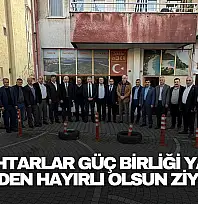 MHP'den Hayırlı Olsun Ziyareti