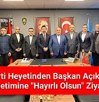 Milletvekili Aldatmaz'dan Başkan Açıkgöz'e Hayırlı Olsun Ziyareti