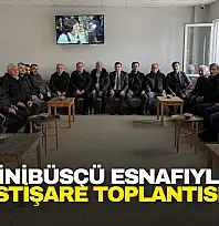 Minibüsçü Esnafıyla İstişare Toplantısı