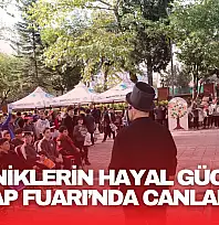 Miniklerin Hayal Gücü Kitap Fuarı'nda Canlandı!