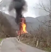 Mutfak tüpünden çıkan yangınla ev küle döndü