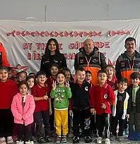 Afet ve yangın farkındalık eğitimi verildi