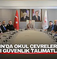 Okul çevreleri için yeni güvenlik talimatları!