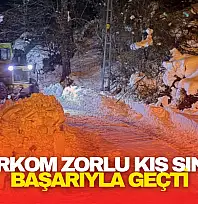 ÖZKARKOM Zorlu Kış Sınavını Başarıyla Geçti