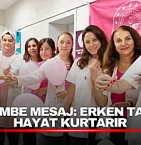 Pembe Mesaj: Erken Tanı Hayat Kurtarır
