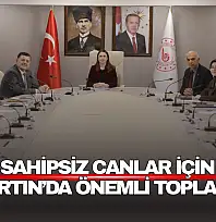 Sahipsiz Canlar İçin Bartın'da Önemli Toplantı