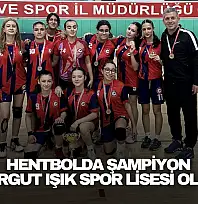 Şampiyon Turgut Işık Spor Lisesi Oldu