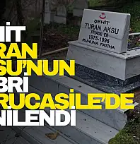 Şehit Turan Aksu'nun Kabri Yenilendi