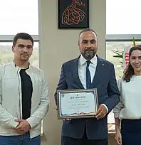 Sırbistan Djuka Dinic İzci Kulübü'nden BARÜ'ye proje teşekkürü