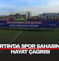 Spor Sahasında Hayat Çağrısı