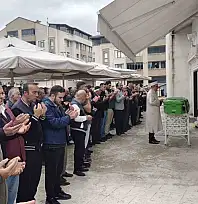 Tırla çarpışan minibüsün sürücüsü son yolculuğuna uğurlandı