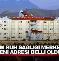 Toplum Ruh Sağlığı Merkezi'nin Yeni Adresi Belli Oldu