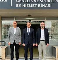 TSO'dan Gençlik ve Spor İl Müdürlüğü'ne ziyaret