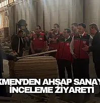 Türkmen'den Ahşap Sanayisine İnceleme Ziyareti