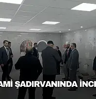 Ulu Cami Şadırvanında İnceleme