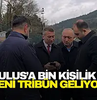 Ulus'a 1.000 Kişilik Yeni Tribün Geliyor
