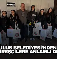 Ulus Belediyesi'nden Kız Güreşçilere Anlamlı Destek