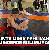 Ulus'ta Minik Pehlivanlar Minderde Buluşuyor!