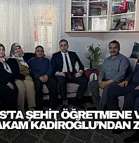 Ulus'ta Şehit Öğretmene Vefa