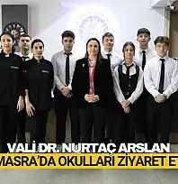 Vali Arslan Amasra'da Okulları Ziyaret Etti