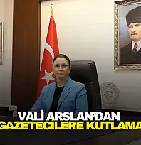 Vali Arslan'dan gazetecilere kutlama