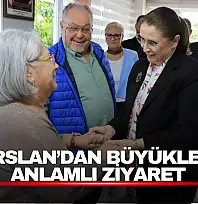 Vali Arslan, Dünya Yaşlılar Günü'nde Huzurevi Sakinleriyle Buluştu