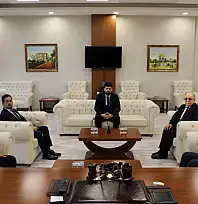 Vali Yavuz'dan Rektör Akkaya'ya ziyaret