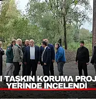 Yalı Taşkın Koruma Projesi Sahada İncelendi